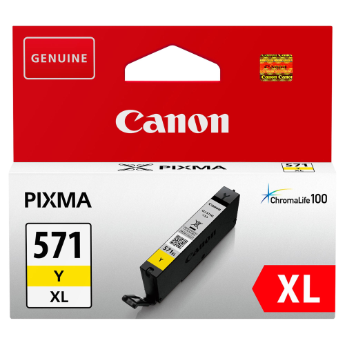 CANON CLI-571Y XL SERBATOIO XL GIALLO PER PIXMA MG5750-MG6850-MG7750 11ML